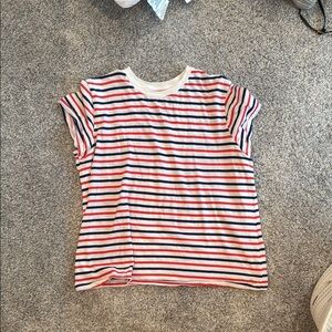 Universal Thread Red and Blue Short Sleeve Tee